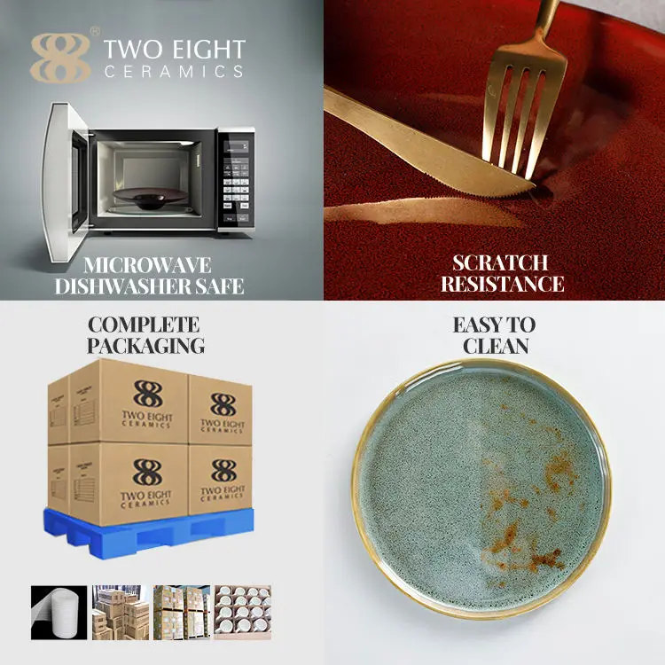 Orange Ceramic Dishware Set China Dinnerware Wholesale Porcelain Dinner Set plates ceramic dinnerware set for sale