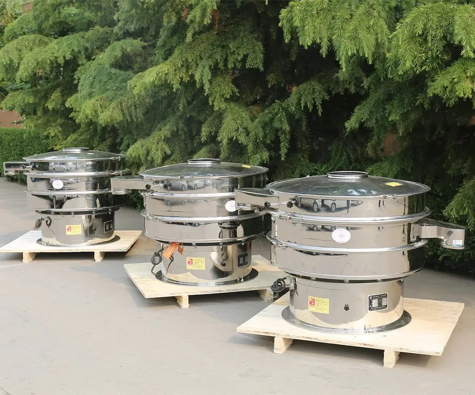 Gaofu multi-specification circular vibration sifter chemical powder screening high efficiency rotary vibrating sieve