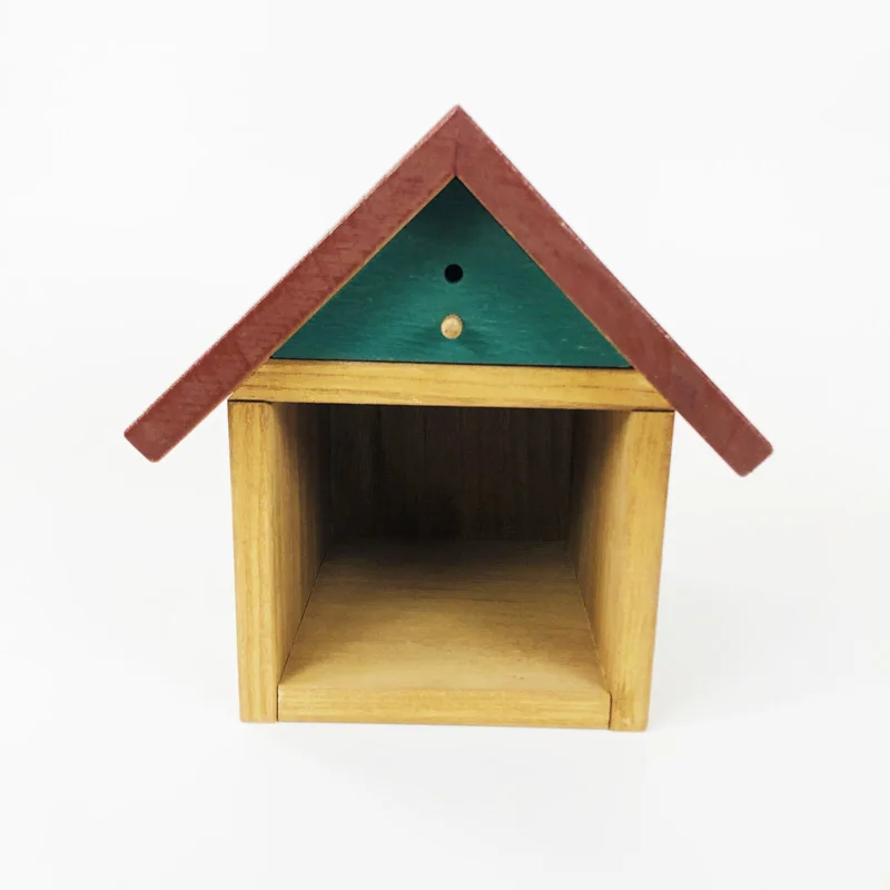 
factory garden wooden Pollinating Mason Bee House - reeds Tube Bee Hotel for Solitary Bees 