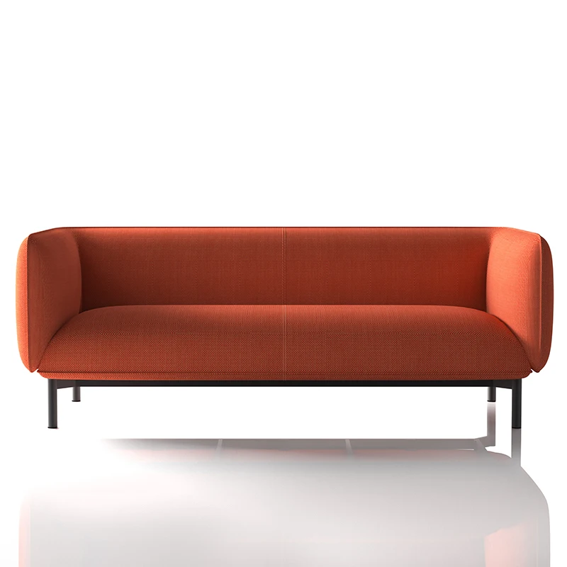 All modern reception visitor single vip waiting room office sofa set furniture