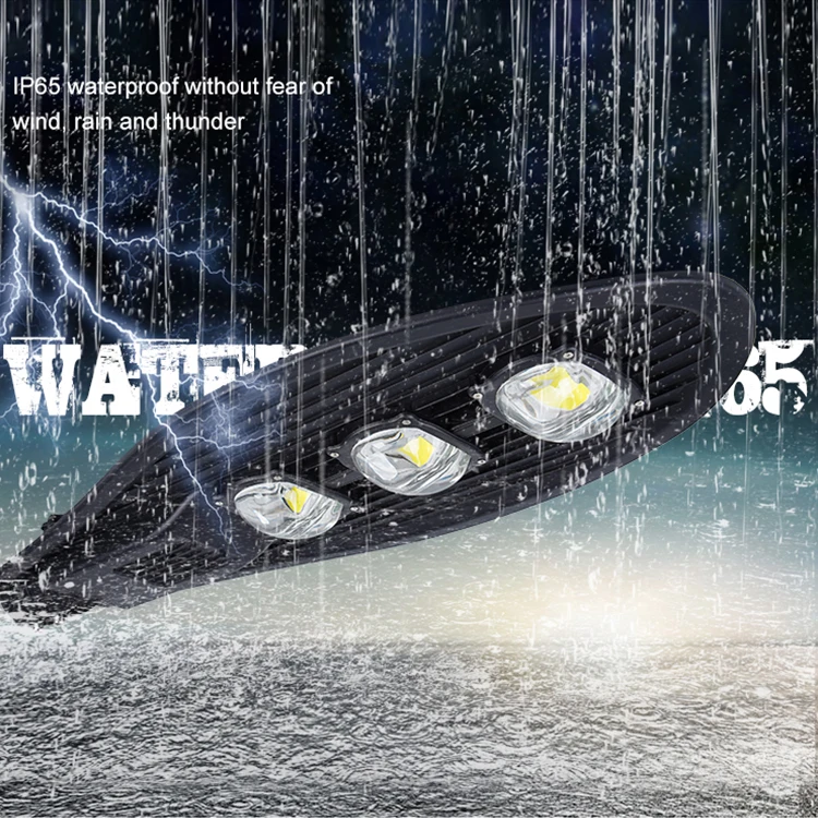 ZENLEA Outdoor Ip65 Waterproof Aluminum 30w 50w 80w 100w 150w 200w 250w 300w Garden COB Led Street Light