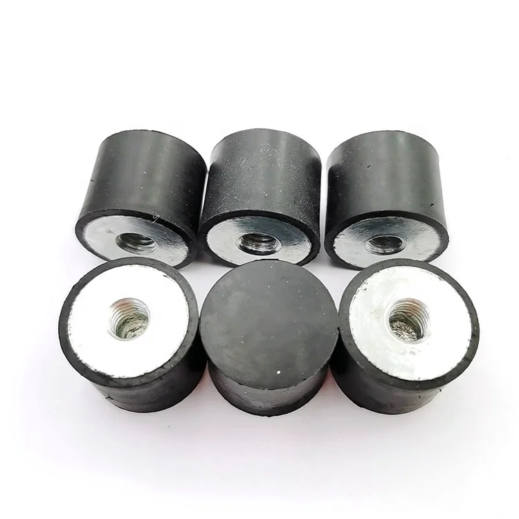 Rohs Reach compliant DE Model M4 M5 M6 M8 M10 Rubber Mounts Vibration Isolator Slient block Bobbin Pads