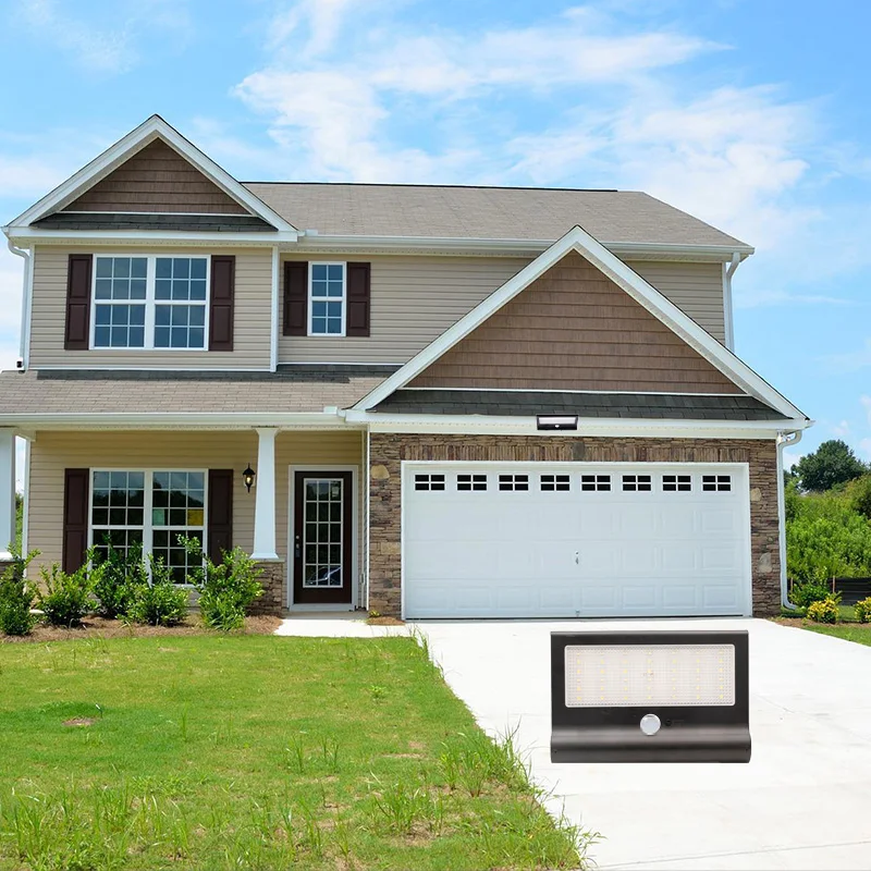 LED Outdoor Solar Powered Flood Light with Motion Sensor