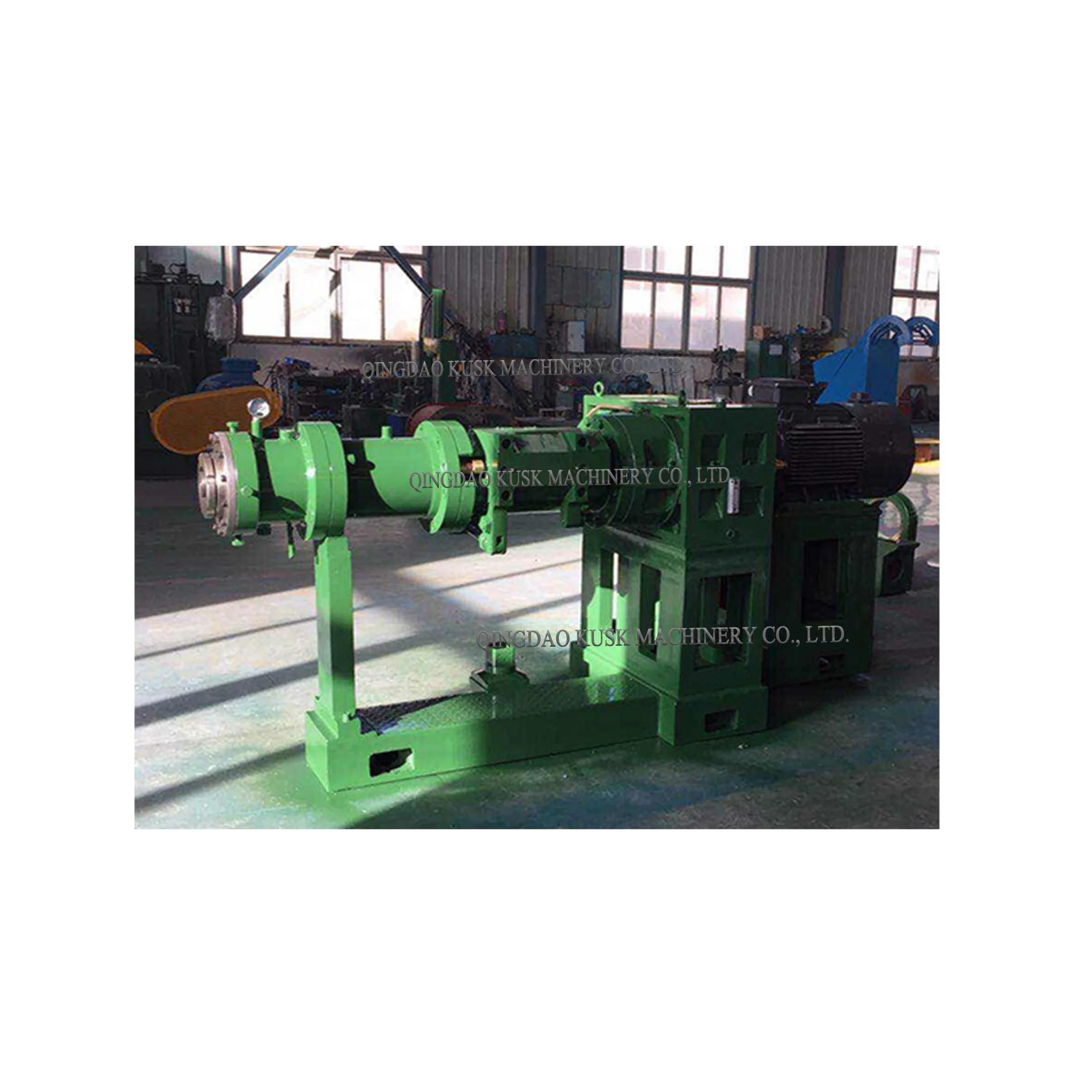 hot feed & Pin barrel cold feed rubber extruder machine for tubes seals .gaskets production ( XJ-250 )