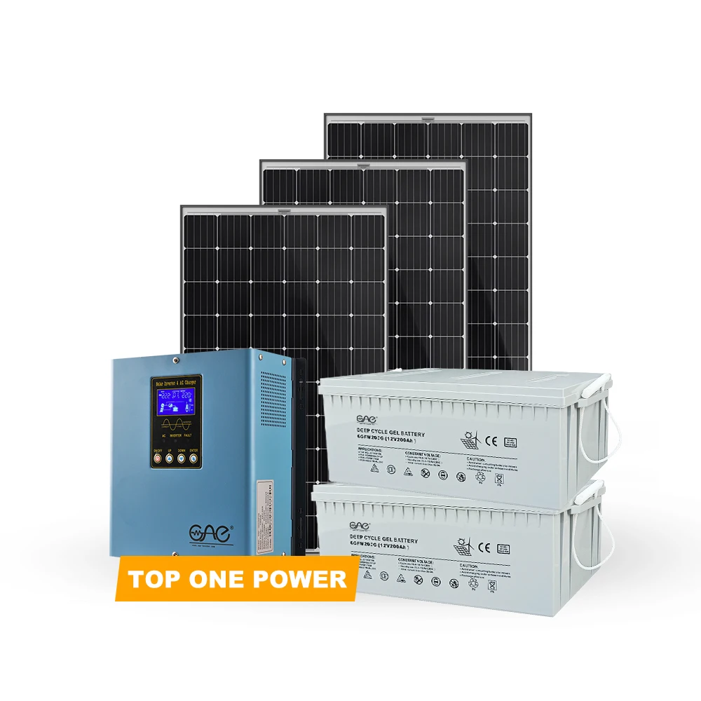 Solar Tracker System Price Off Grid Solar System House 1KW 2KW Home Solar Panel Kit Solar Energy System