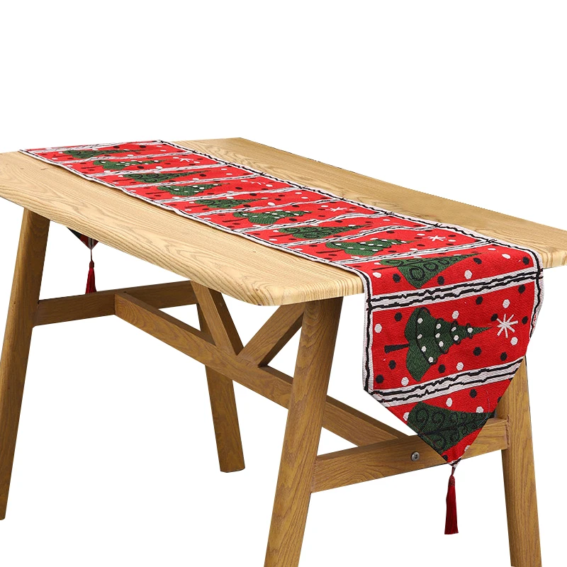 New European Style Fashionable Dinner Table Flag Double-sided Long Tablecloth Hotel Home Banquet Decorative Table Cloth