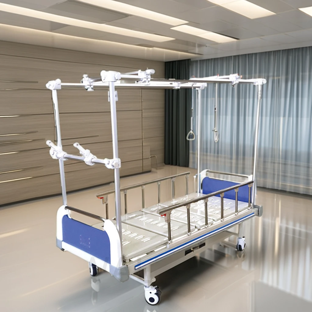 HDP-A03 Hospital Furniture Medical Orthopaedics Traction Frame Bed For Patients