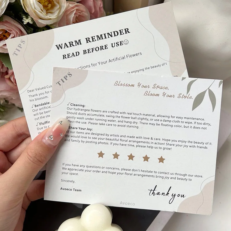 High Quality Custom  Logo Design Print Paper Thick Business Poster Card