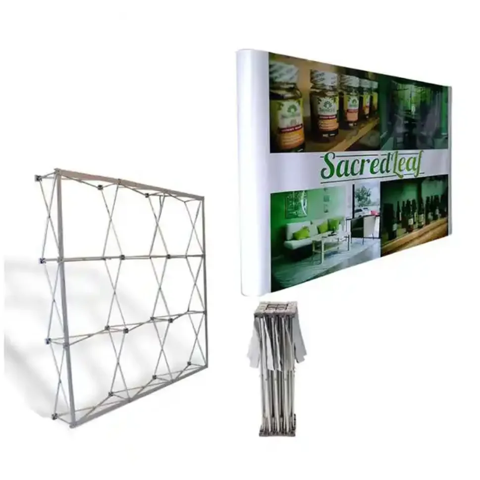 3*3 10*10ft  3*4 10* 15ft Cheap  aluminum easy folding Trade Show Pop Up Display stand for exhibition event sport