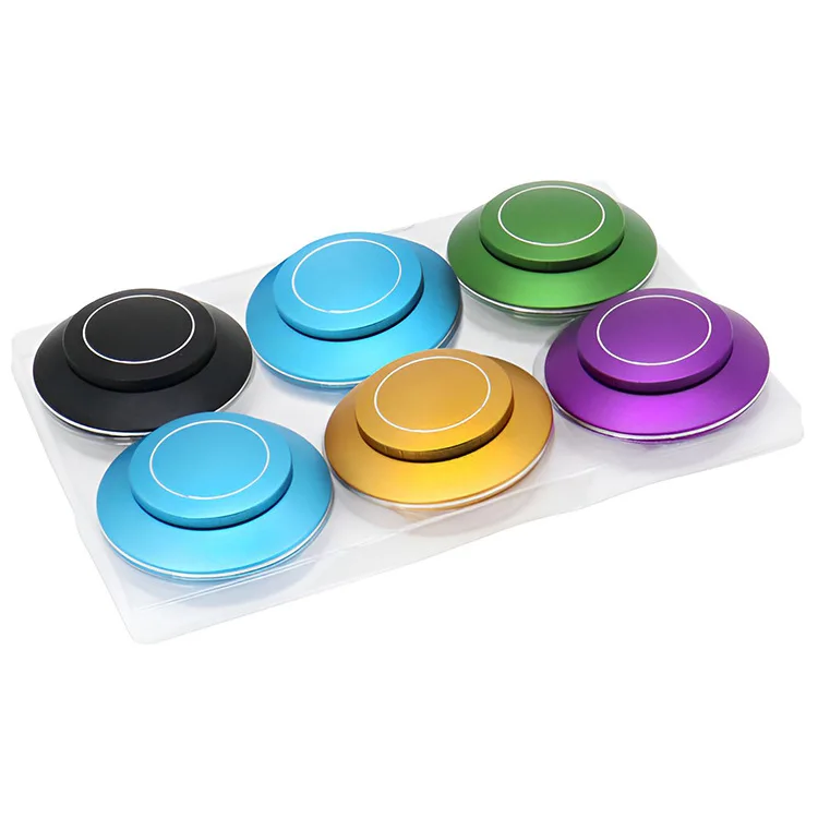 Smoking Accessory Shop Colorful New Arrival Manual Aluminum Herb Grinder Customized logo Manufacture Grinder Tobacco