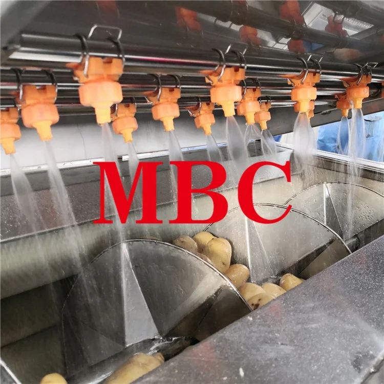 
200kg Automatic Continuous Frozen French Fries Production Line 