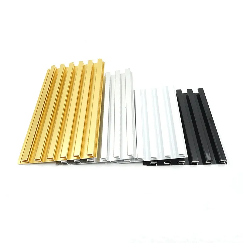 Best Production Factory Wholesale Aluminum Slatwall Aluminum Display Panel For Retail Store Display Products