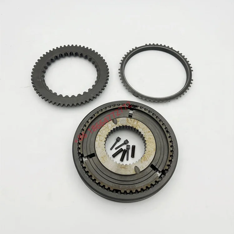 High quality bus gearbox parts 3rd/4th transmission gear synchronizer assembly