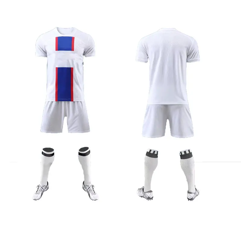 22-23 Wholesale Club Soccer Uniform Custom Logo Soccer Wear Sport Soccer Jersey
