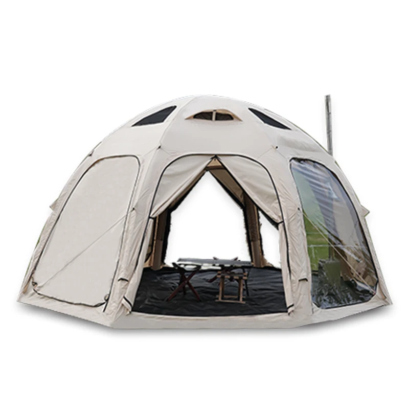 2024 hot sale having a covered chimney mouth big event tents outdoor for family gathering