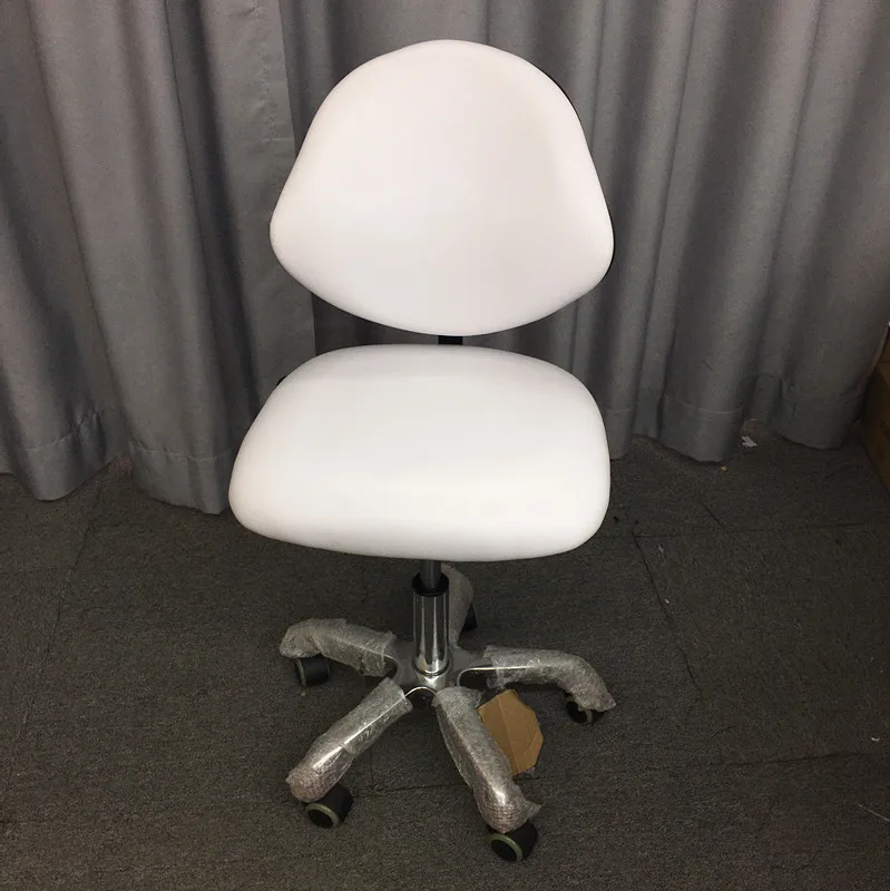 New style beauty salon  stool with very comfortable backrest rolling master chair