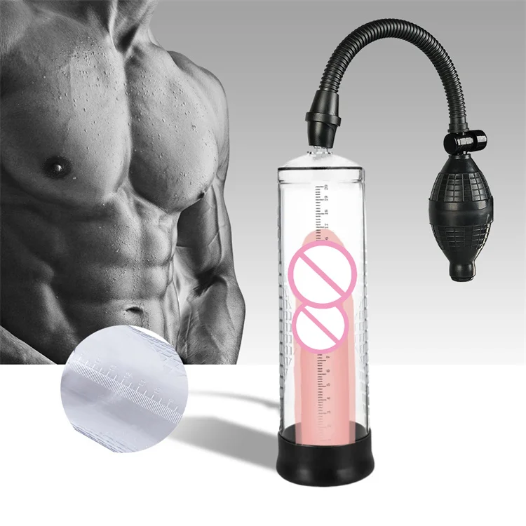 Hot Sale Manual Erection Pump Medical Therapy Vacuum Enlargement Penis Pump For Men