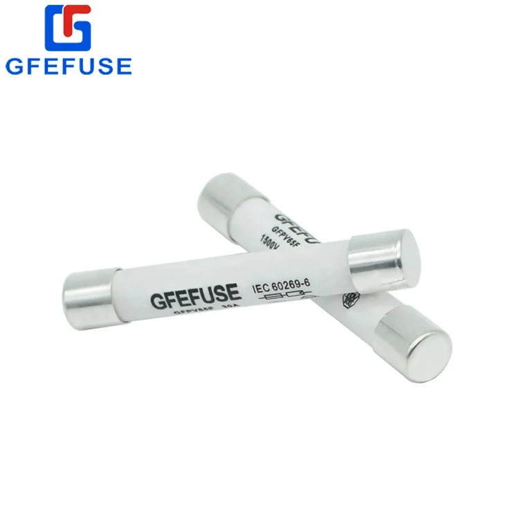 500v 1A 6X30MM Ceramic Fuse , Current Limiting Fuse for Transformer Protection