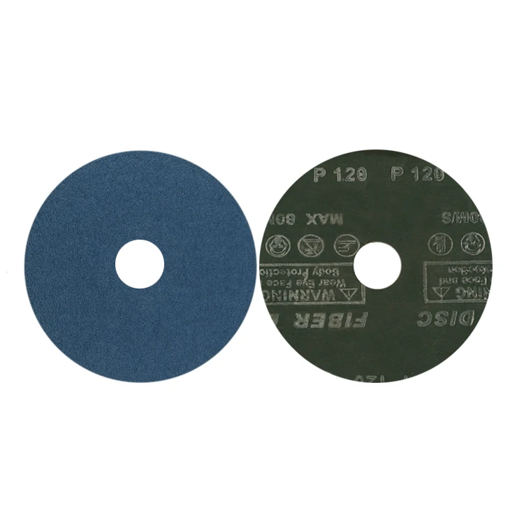 100mm-180mm stock discos de corte polishing wheel aluminium oxide fiber disc