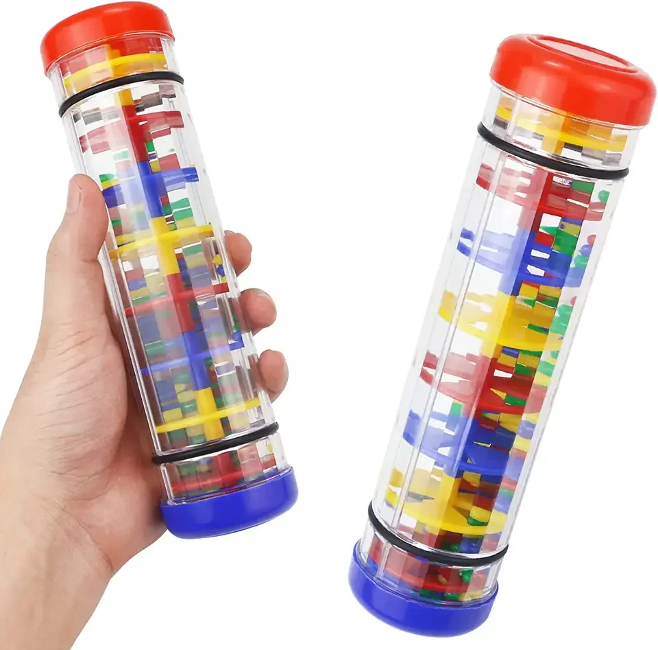 New Percussion Rain Stick Sound Shaker 10cm Baby Instrument Toys