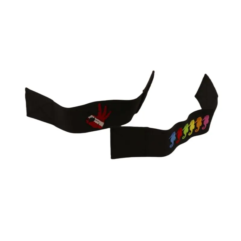 Custom Straps Wrist Straps Sports Armband Wrist Ankle Leg Embroidered Armband Straps Embroidered Fabric Velcroes