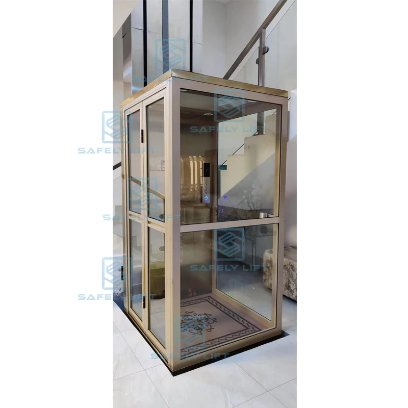 SAFELY Manufacturers High Quality Home Elevator Villa Hydraulic LIft Mini Residential Elevator