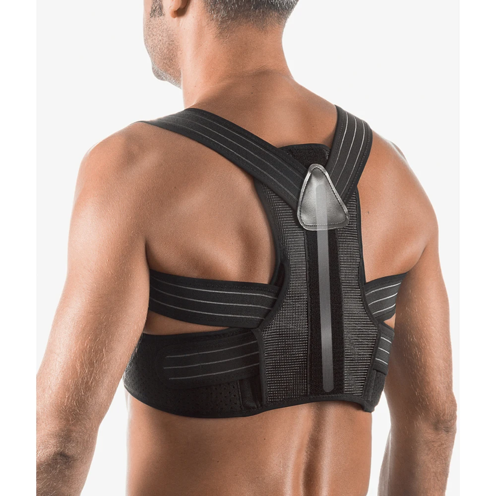 comfortable mesh design adjustable straps clavicle support for posture correction