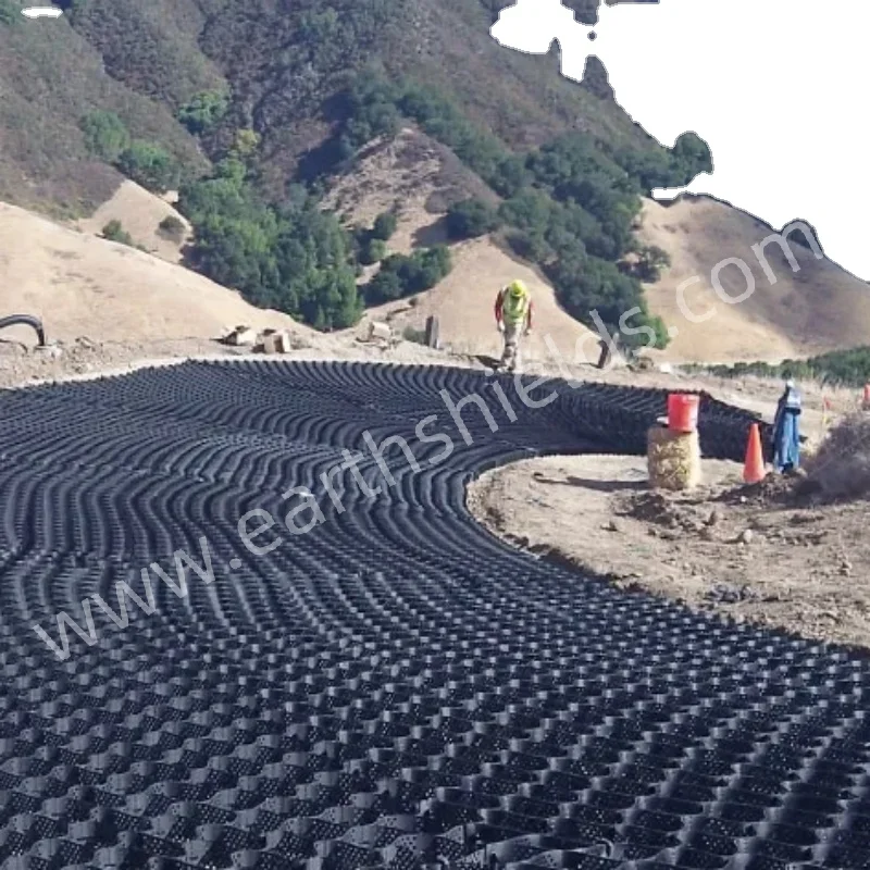 HDPE Geocell Gravel Grid Driveway Geocell for Soil Stabilization