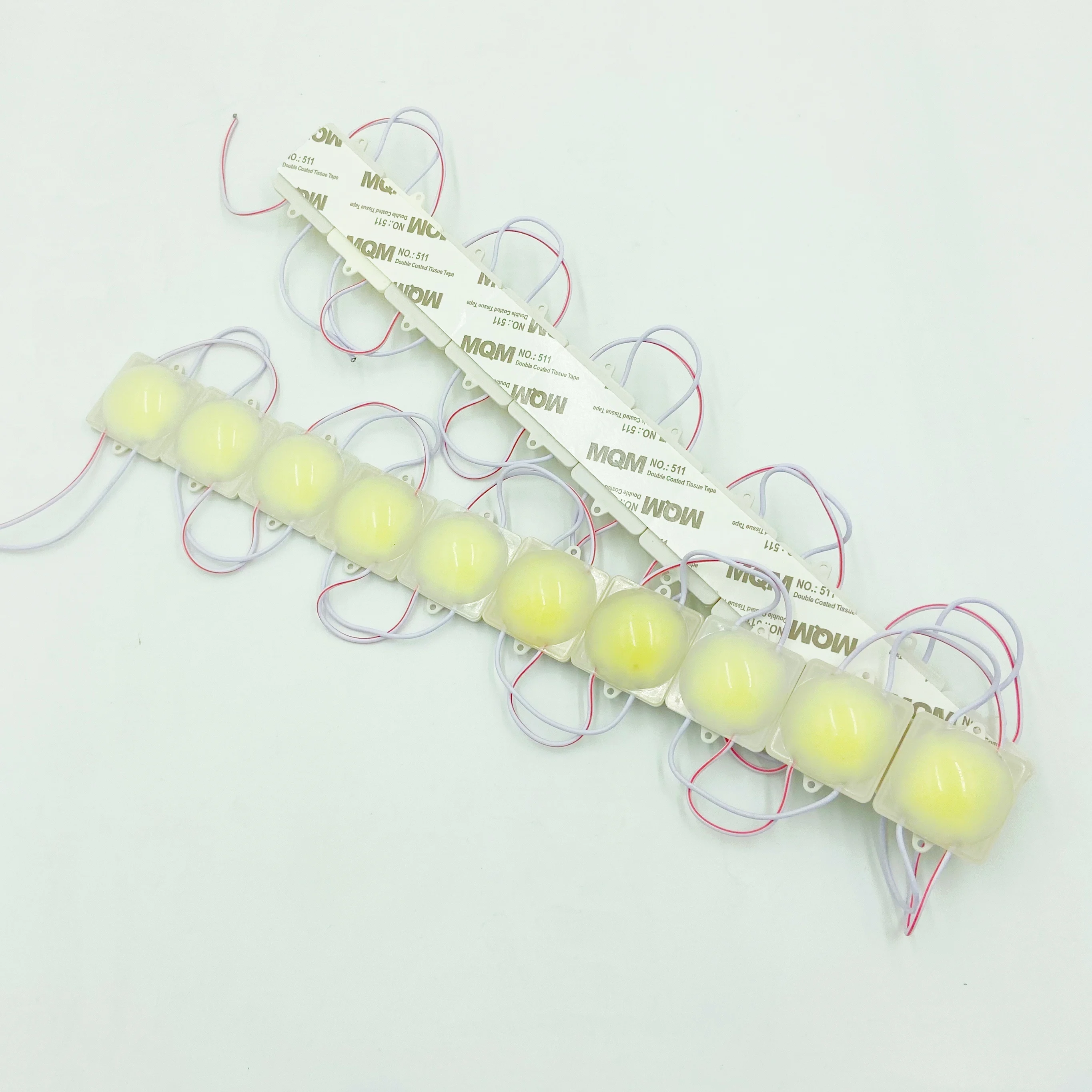 Direct Factory Sales 12v  IP68 Led  COB Module with  lens Light  Waterproof  Advertising Led  For Decoration bicycle led