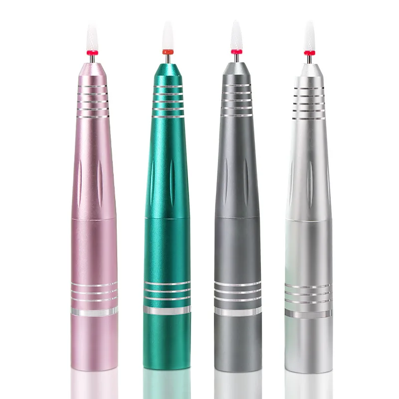 New Design Type C Electric Nail Drill Machine Pedicure Manicure Drill Set Mill Cutter Set Nail File 30000RPM Polishing Equipment