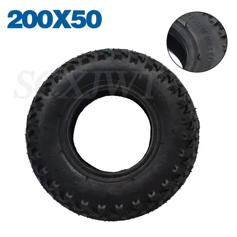 Scooter Inner Tube 200X50 8x2 With bent valve 45 90 degree For E100 E150 E175 Razor Dune Buggy ePunk Schwinn Mongoose Bladeze