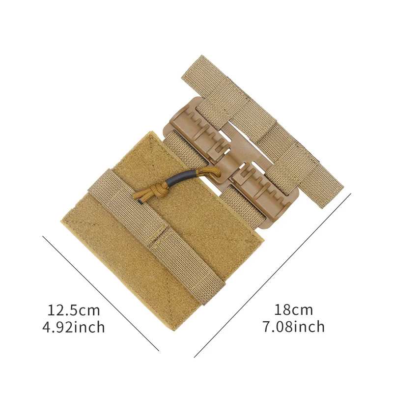 Qd Quick Buckle Tactical Vest Quick Release Buckle Connecting Piece Qd Clips For Molle Buckle Pom Material