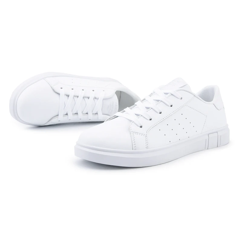 2021 Hot Sale Mens Fashion Leather White Casual Shoes Sneakers Dubai Shoes
