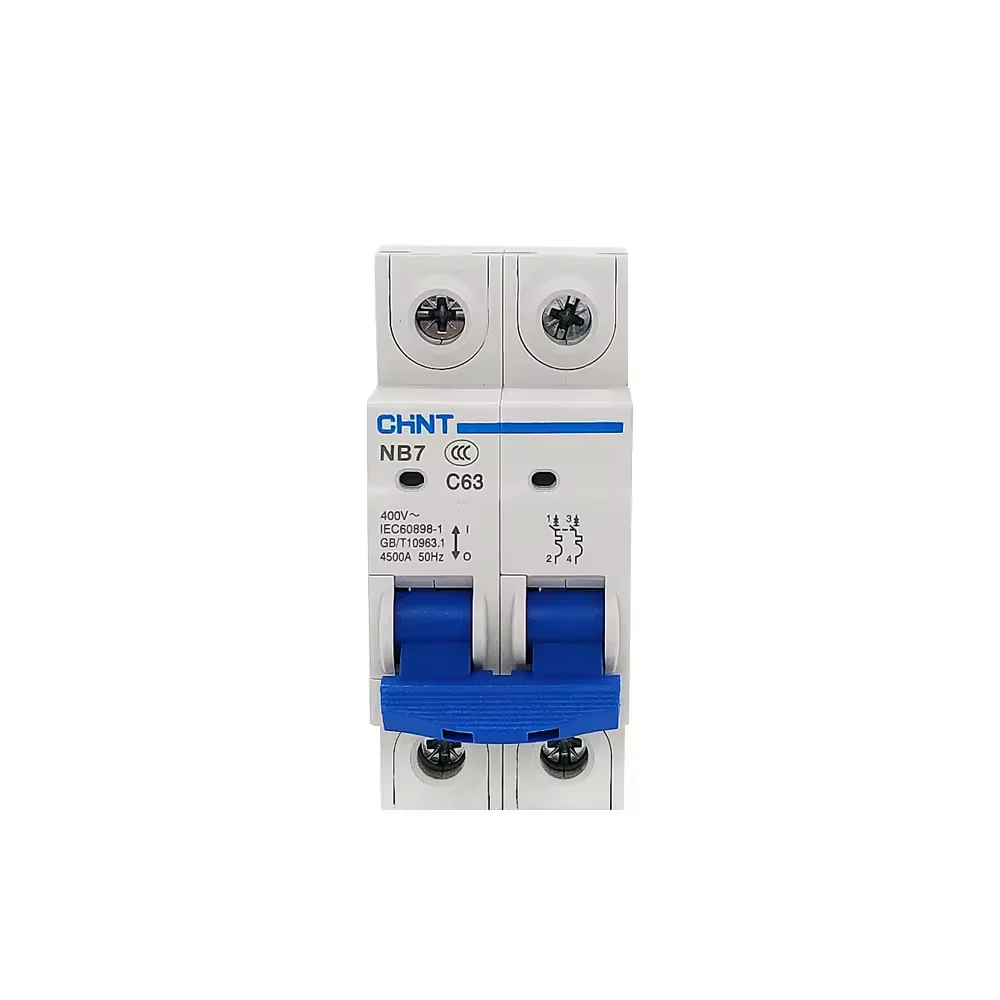 CHCYZO 12V125V 50HZ 250A Overload Short Circuit Protection NB7 C63 Residual Current Operated Circuit Breaker