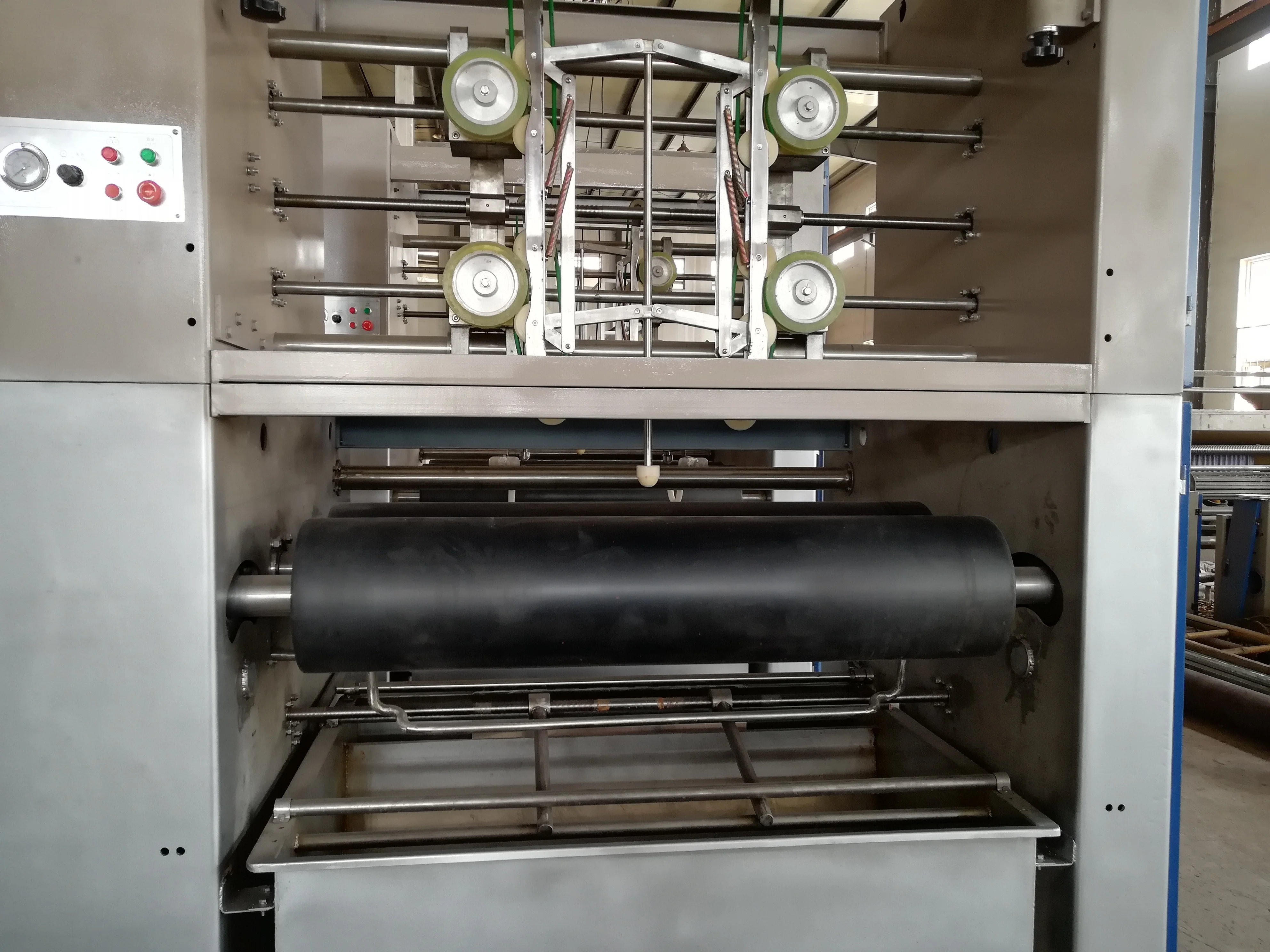 Tubular Balloon Padder with detwist for tubular fabric