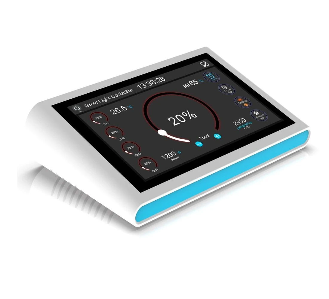 Tenda 2024 Latest Model Remote Control Agricultural Planting Intelligent Controller For LED & HID Grow Light