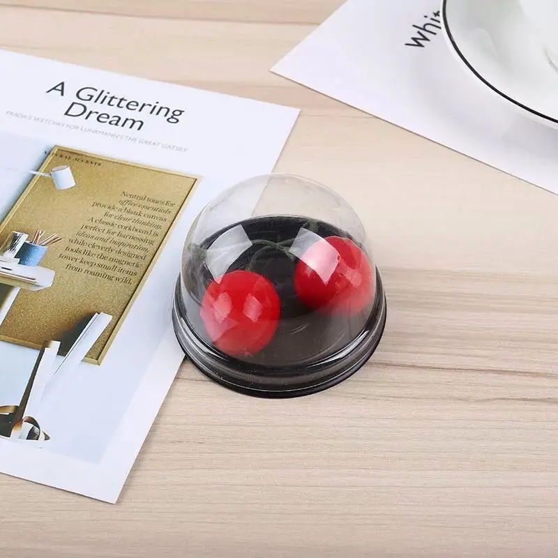 Golden Semi-circular Plastic Packaging Box, Moon Cake Tray Packaging Box, Baking Packaging Box