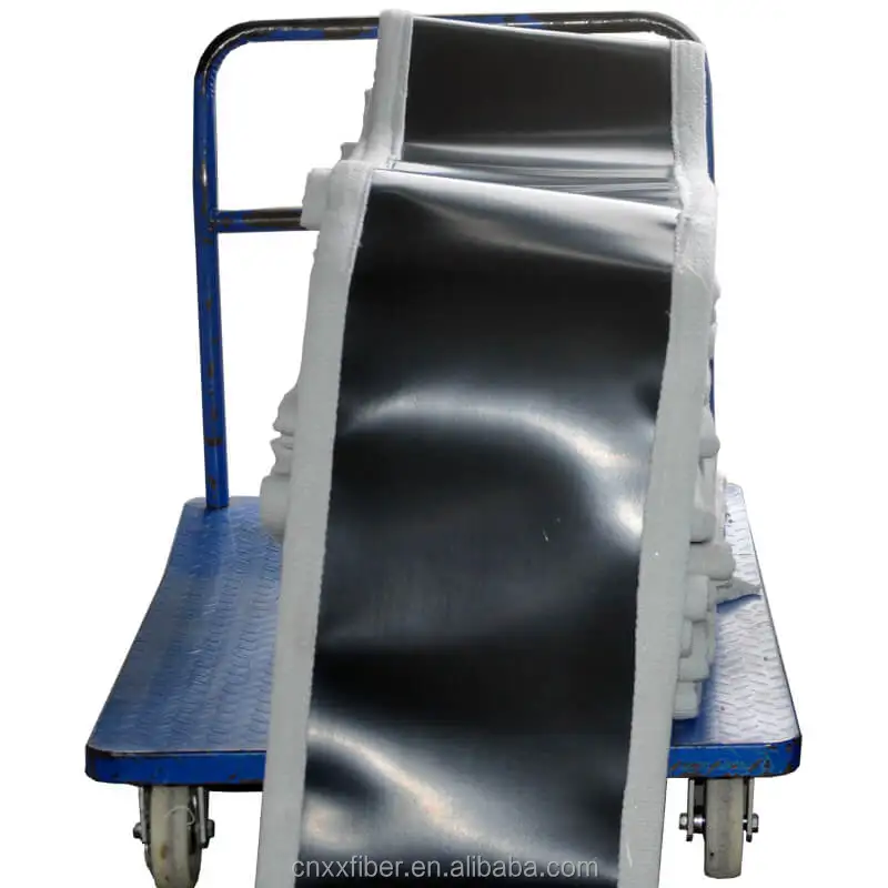 Heat Resistant Silicone rubber non-metallic fabric welding expansion flexible joint belt for Humidification Tower