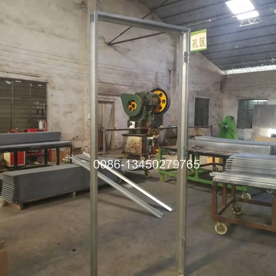 Стальной каркас из полотого металла дверная рама