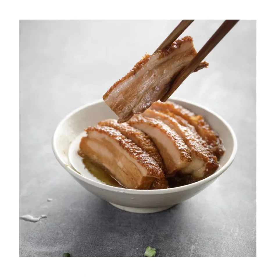 China Best Sales Canned food 397g Stewed Pork Sliced Canned Cooking Food