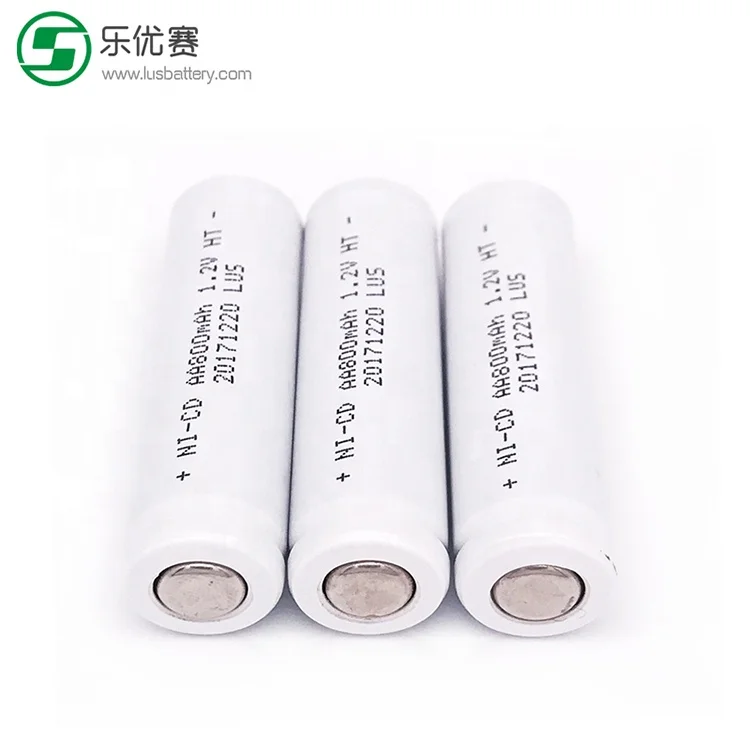 Ni-Cd AA800mAh 1.2V Batteries for Solar-Powered Lights LED