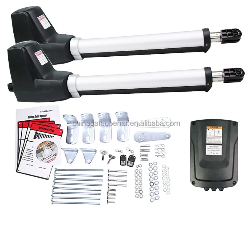 Swing Door Gates Automation Automatic Swing Gate Motor Opener WIFI Smart Phone TUYA APP Control