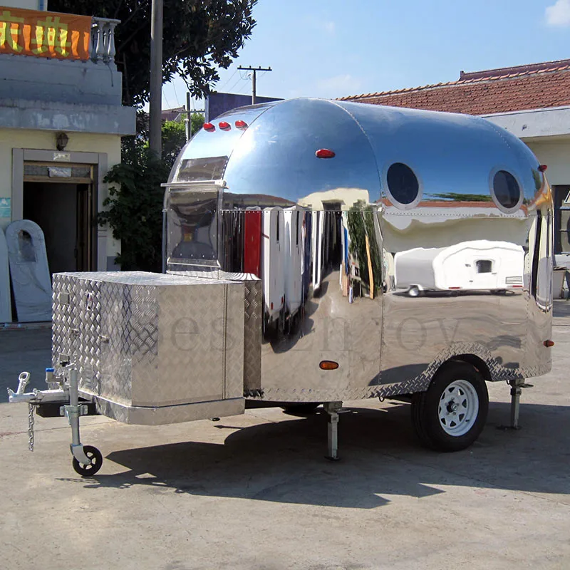Pancakes Cart Hot Sale Parts Accessories Mini Vending Shanghai Iran Mobile Food Van Cart Trailer Truck Airstream Made In China
