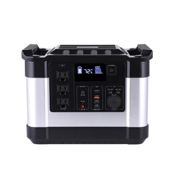 Portable Power Station 1000W, hot selling Backup Battery Electric Solar Generator Outage Emergency Power Supply for Home