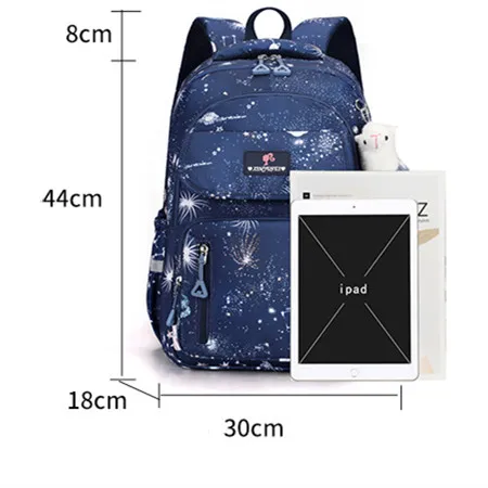 Factory Children Back To School Supplies Cute Princess Waterproof Scholl Bags For Boys And Girls Kids Student Backpack