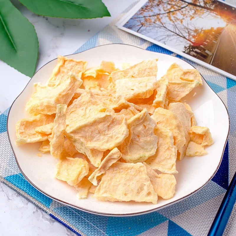 Healthy dry fruit chips Hami melon ready to eat sweet melon freeze dried cantaloupe sliced snack product