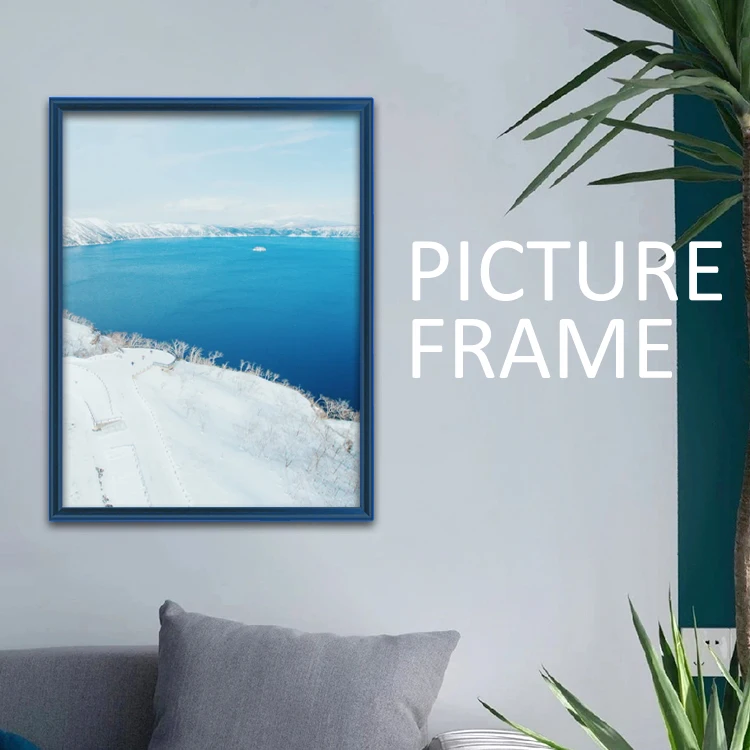 Decorative wall photo frame A3 A4 A5 30*40cm square picture frame pvc art plastic frame