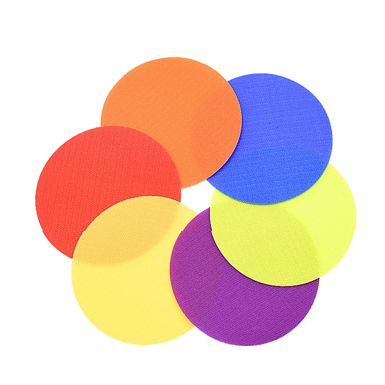 Spot Markers for Teachers and Educators  Circle Carpet Hook and Loop