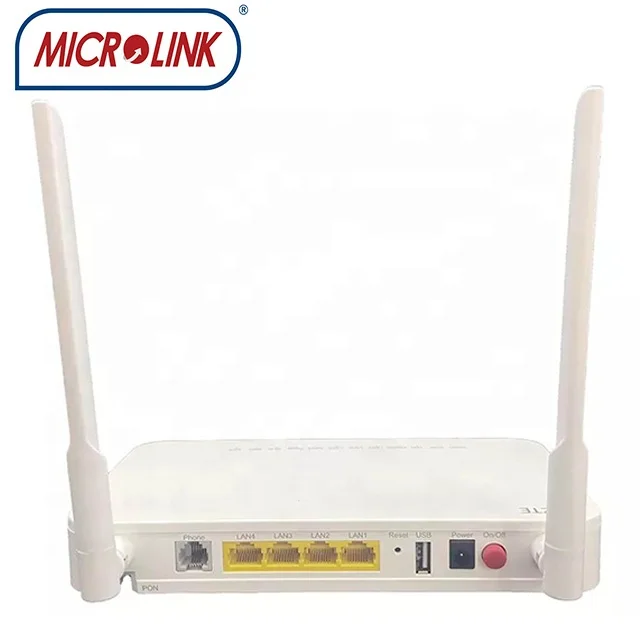 F670L  GPON ONU ONT modem 4GE+1POTs+ 1USB+ Dual Band 2.4G&5.8G AC WIFI6 GPON router for ZTE