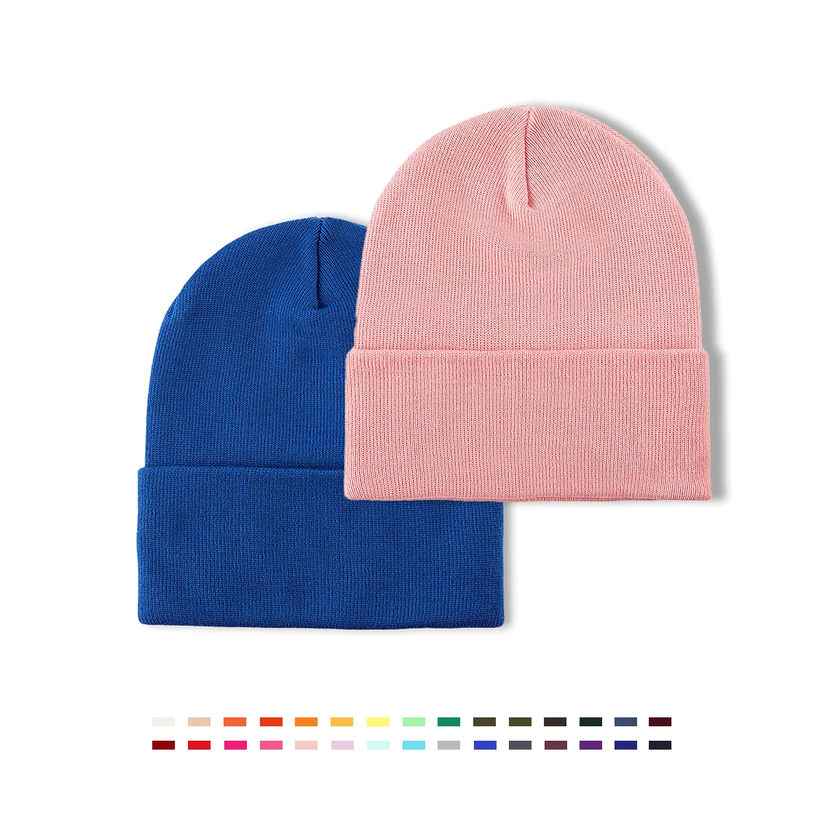 Оптовая продажа, роскошная классическая шапочка для рыбака, однотонная шапочка с черепом